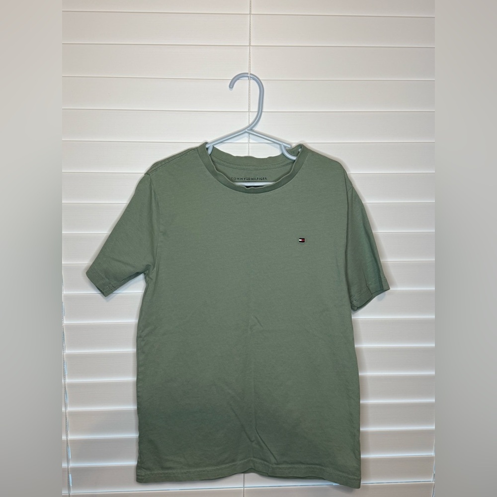Tommy Hilfiger Kids Olive Short Sleeve Tee